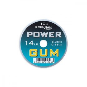 DRENNAN POWER GUM 0,65MM 14LB TRANSPARENT