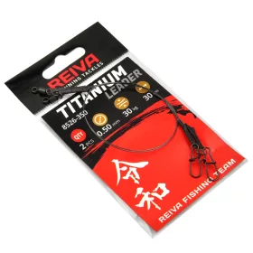 REIVA Titánium Rablózó előke 2/cs 30cm/0,25mm