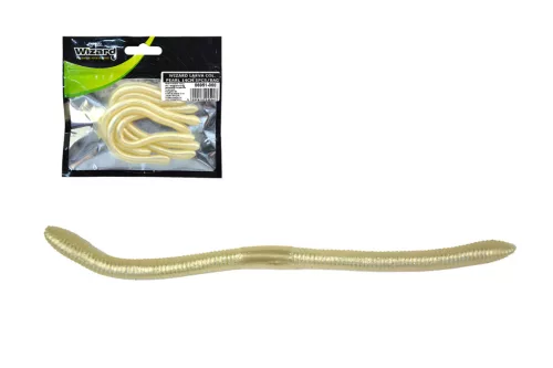 WIZARD WORM COL. PEARL 14CM 5PCS/BAG