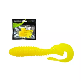 WIZARD HARPEX TWIST GRUB PRO YELLOW 7CM 5PCS/BAG