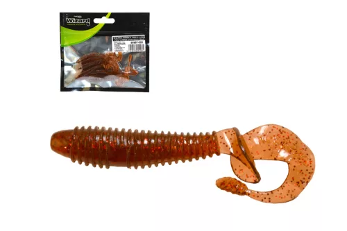 WIZARD HARPEX TWIST GRUB PRO GREEN 7CM 5PCS/BAG