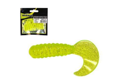WIZARD HARPEX TWIST FLUO-GREEN 5CM 5PCS/BAG