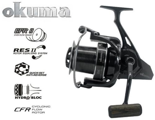 Okuma 8K 8000 FD 5+1BB 750G 4.7:1 550M/0.35MM 108CM 18KG