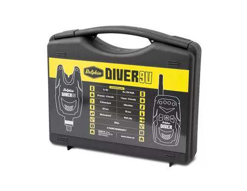 Alarm for set DIVER 9V green