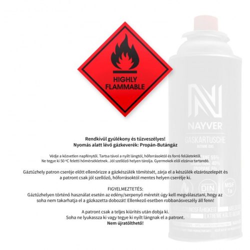 NEVIS Gázpalack Propan-Butan Mix 227g