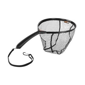Landing net Delphin SPIN-R rubberized 