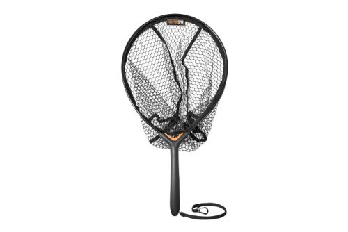 Landing net Delphin SPIN-R rubberized 50x40cm
