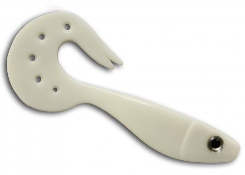 NEVIS Twister Shad Nevis  3db/cs (Classic White)  AKCIÓ -50%