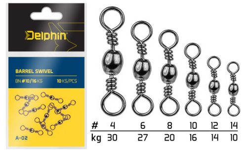 Barrel Swivel A-02/10db, BN/4