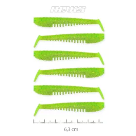   NEVIS Impulse Shad 6.3cm 6db/cs (Flash Chartreuse)  AKCIÓ -50%