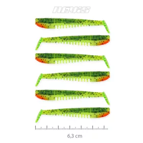 NEVIS Impulse Shad 6.3cm 6db/cs (Watermelon)  AKCIÓ -30%
