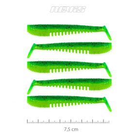 NEVIS Impulse Shad 7.5cm 5db/cs (Poison Green)  AKCIÓ -50%
