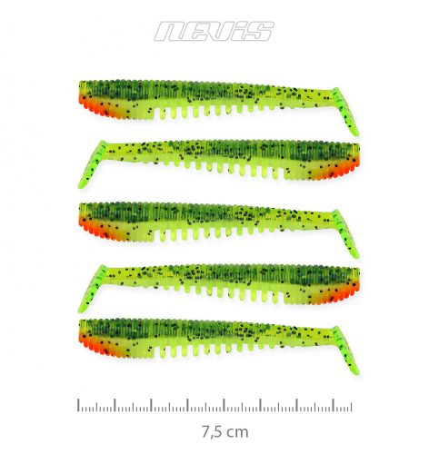 NEVIS Impulse Shad 7.5cm 5db/cs (Watermelon)