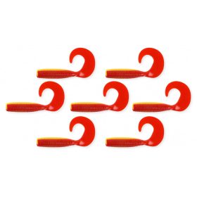 NEVIS Twister 6cm 7db/cs  sárga-piros  AKCIÓ -50%