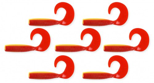 NEVIS Twister 6cm 7db/cs  sárga-piros