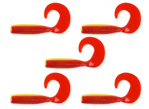 NEVIS Twister 7,5cm  5db/cs sárga-piros