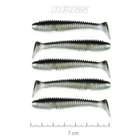 NEVIS Swinger 7cm 5db/cs (Bleak)  AKCIÓ -30%