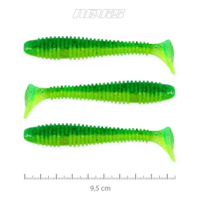 NEVIS Swinger 9,5cm 3db/cs (Poison Green)  AKCIÓ -30%
