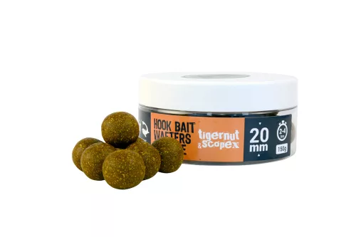 THE ONE HOOK BAIT WAFTERS SOLUBLE BLACK 20MM