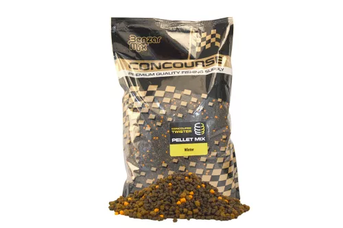 BENZÁR CONCOURSE TWISTER PELLET MIX PINEAPPLE-N-BUTYRIC 800 GR