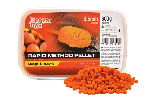 BENZAR RAPID METHOD PELLET MANGÓ&VAJSAV 1,5MM 600GR
