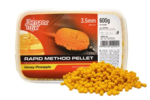 BENZAR RAPID METHOD PELLET MÉZ&ANANÁSZ 3,5MM 600GR