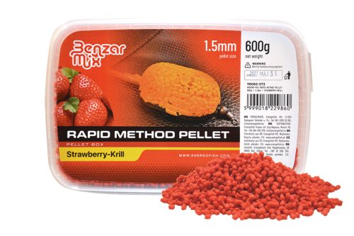 BENZAR RAPID METHOD PELLET EPER&KRILL 3,5MM 600GR