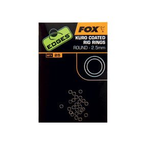 FOX Edges Kuro O Rings 3.7mm Large x 25pc
