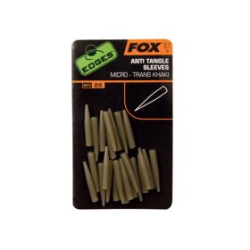 FOX Edges Anti-tangle Sleeve Micro - trans khaki x 25