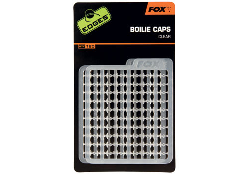 Fox Edges boilie caps clear (120pcs)