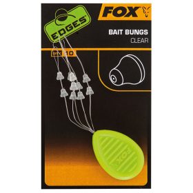 FOX Edges Bait Bungs Clear x 10