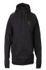 FOX COLLECTION BLACK / ORANGE LW HOODIE - S