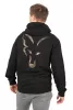 Fox LW Black / Camo Print Zip Hoody - M