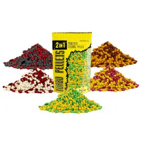   CZ 2in1 Turbo gyors oldódású pellet, 3 mm, fűszeres, fokhagyma, 500 g