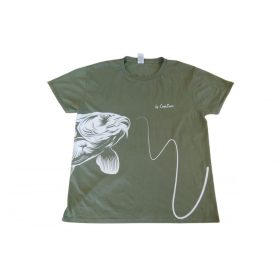 CZ Pamut póló, M, zöld