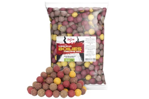 CZ Weekend Boilies Feeding Mix etető bojli, 20 mm, Vegyes íz, 10 kg