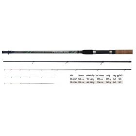   CZ Arcane Carp Feeder horgászbot, 360 cm, 70-140 g, 3+3 részes