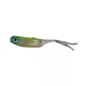   PZ Offspring Tail Killer gumihal halas aromával, 5 cm, zöld, 5 db