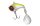 Predator-Z Metal Viber műcsali, 3,4 cm, 20 g, fluo sárga, fehér