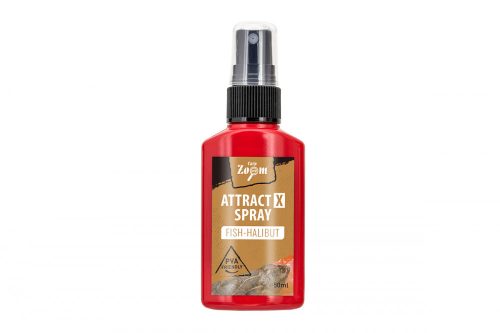 CarpZoom AttractX aroma spray, halas, halibut, 50 ml