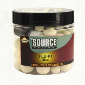   Dynamite B. bojli The Source Fluro Pop Ups & Dumbells - fehér 10mm DY055