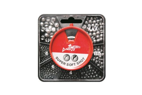 Dinsmores Lágy ólmok 7 fakkos, 1,6 / 0,8 / 0,4 / 0,3 / 0,2 / 0,1 / 0,06 g