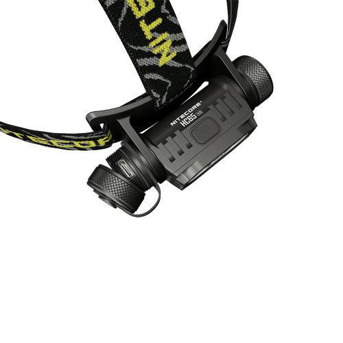 Nitecore fejlámpa HC65V2 +USB-C, 18650 luminus tartozék