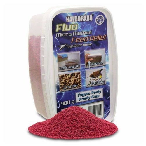 Haldorádó Fluo Micro Method Feed Pellet - Fagyos Ponty