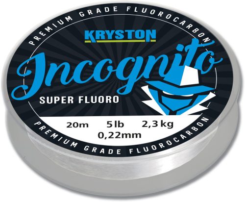 KRISTON Incognito Flurocarbon 5Lbs 20m Clear AKCIÓ -50%