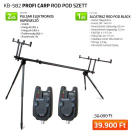 NEVIS Profi Carp Rod Pod szett  6123-002+ 2x 6315-001