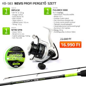   NEVIS Nevis Profi pergető szett  1436-197+ 2530-520 + 3235-014