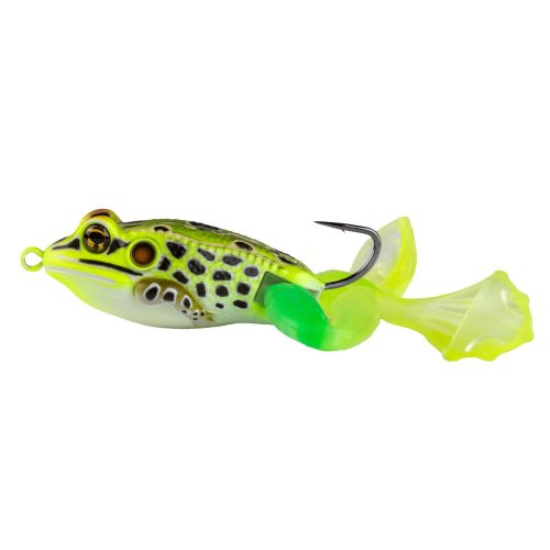 LIVETARGET THE ULTIMATE FROG STRIDE BAIT FLORO GREEN / YELLO