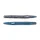 LIVETARGET 3 STICK WORM SILVER / BLUE 76 MM  SINKING"