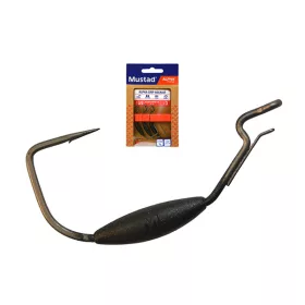 MUSTAD ALPHA-GRIP ASSAULT - WEIGHTED 5G TITANX 3/1 3DB/CS